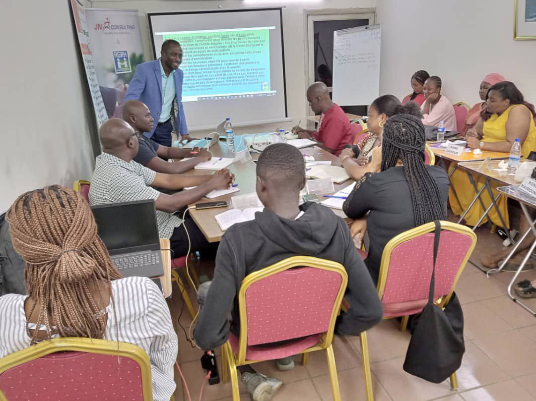 AGRH academy time avec notre confrère FRANCIS ADIAMON